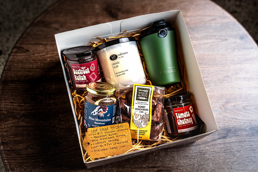 artesian gift hamper perfect for corporate gifts, team celebrations and special occasions from the Blue Mountains