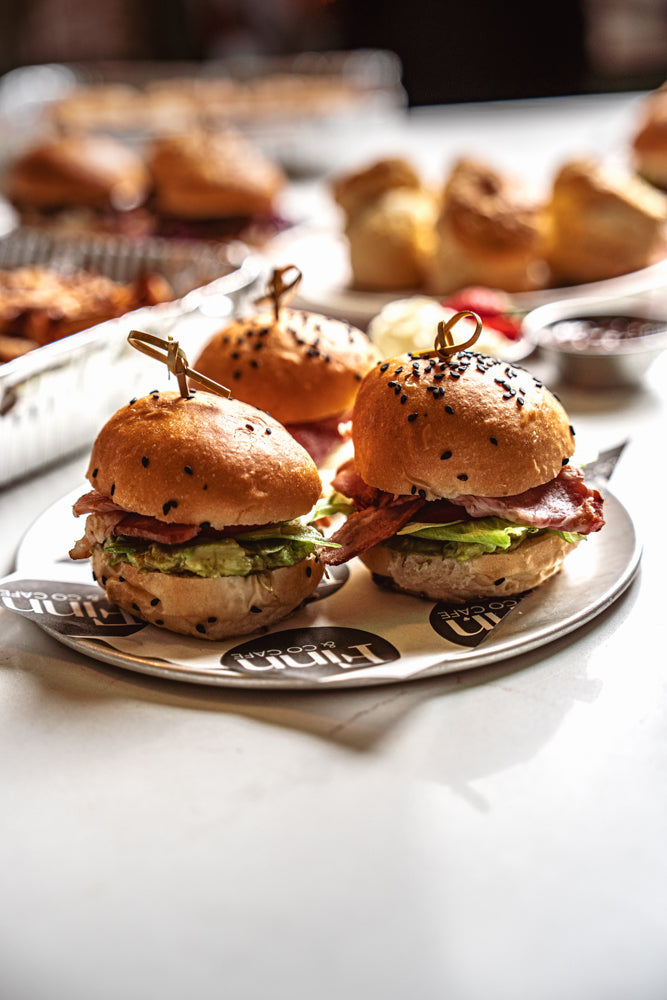 Fresh BLAT sliders for events and office catering delivery across Sydney and Blue Mountains.