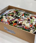 Fresh Greek Salad for team lunches, celebrations, and shared grazing platters delivery in the Blue Mountains and Sydney